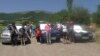Armenia - Residents of Ardvi village protest against a private company's plans to mine gold in the area, 26Jul2017.