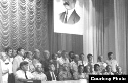 Делегаты Курултая. Симферополь, Крым, 1991 год