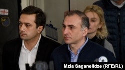 ფოტო არქივიდან: ლევან იოსელიანი (მარცხნივ) და ალეკო ელისაშვილი