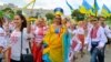 Ілюстрацыйнае фота. Парад вышыванак у Кіеве на Дзень незалежнасьці Ўкраіны 