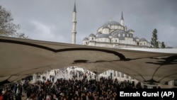 Jamal Khashoggi üçün Türkiyədə keçirilən simvolik dəfn mərasimi