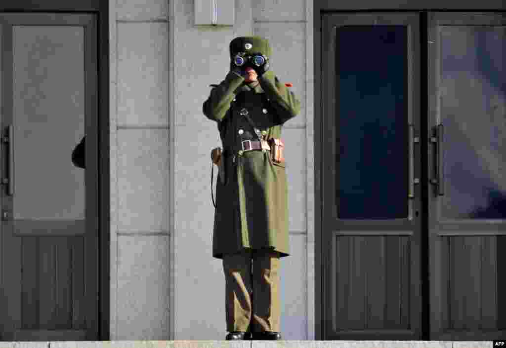 سرباز کره شمالی.