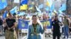 Під час Маршу захисників України у День Незалежності. Київ, 24 серпня 2021 року