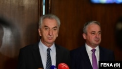 Mirko Šarović i Branislav Borenović