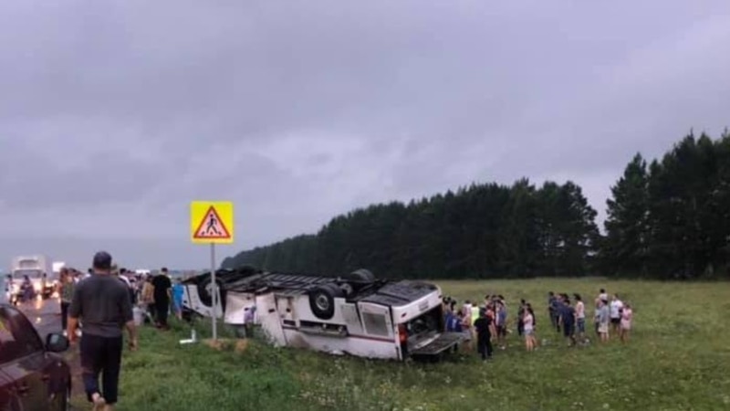 Тела всех погибших в аварии с автобусом в Башкортостане отправлены в Татарстан