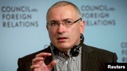 ЮКОС компаниясының бұрынғы басшысы Михаил Ходорковский.