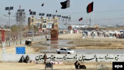 A view of the Pakistani-Afghan border crossing in Chaman in 2017 photo.