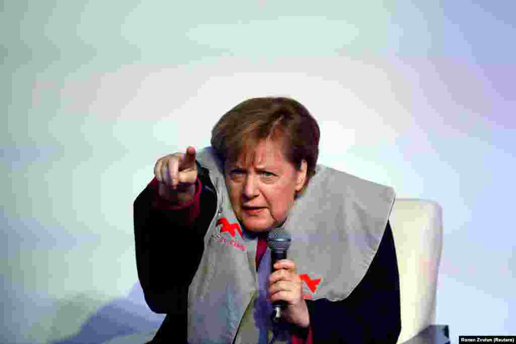 ГЕРМАНИЈА - Германската канцеларка Ангела Меркел оцени дека граѓаните на Македонија го поддржале договорот со Грција за решавање на спорот со името и оти задача на Собрането е да го спроведе до крај.&nbsp;