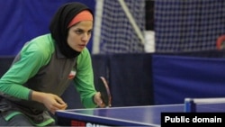 Ирандық үстел теннисшісі Неда Шахсавари