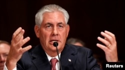U.S. President-elect Donald Trump touted his pick to be secretary of state, Exxon Mobil Chief Executive Rex Tillerson 