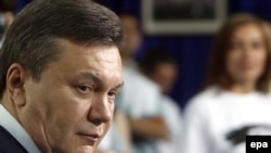 The International Press Institute wrote to Ukrainian President Viktor Yanukovych (above) to "express its concern at the significant deterioration” in press freedom since he assumed office.
