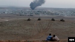 Turska, pogled na Kobane