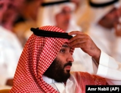 محمدبن سلمان در کنفرانس ریاض