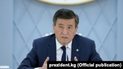 Экс-президент Кыргызстана Сооронбай Жээнбеков.