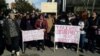 Podgorica: Novi protest korisnica naknada za žene sa troje djece