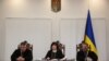 Суддя Маргарита Васильєва (у центрі) головує на засіданні з розгляду апеляцій на запобіжні заходи ексберкутівцям, Київський апеляційний суд, 27 грудня 2019 року