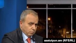 депутат Национального собрания Армении Грант Багратян в студии «Азатутюн ТВ» (архив)