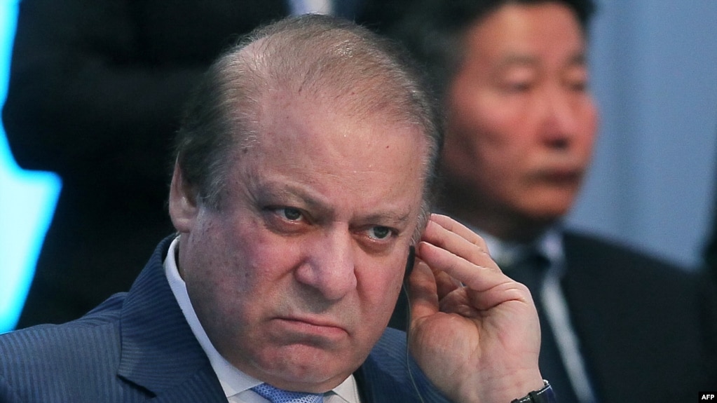 Pakistani Prime Minister Nawaz Sharif
