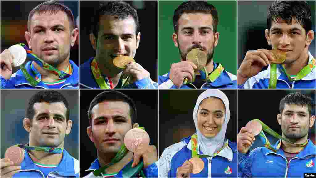 برندگان مدال در المپیک ریو