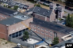 Тюрьма в Швенингене - вид с воздуха