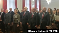 Ivo Josipović na svečanosti u Rektoratu Univerziteta u Sarajevu