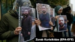 Акция за объективное расследование убийства Хангошвили, Грузия, сентябрь 2019 г. 