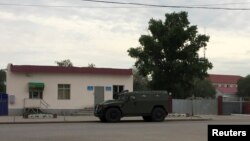 У воинской части 6655 Нацгвардии в Актобе..