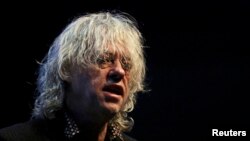 Muzikanti Bob Geldof 