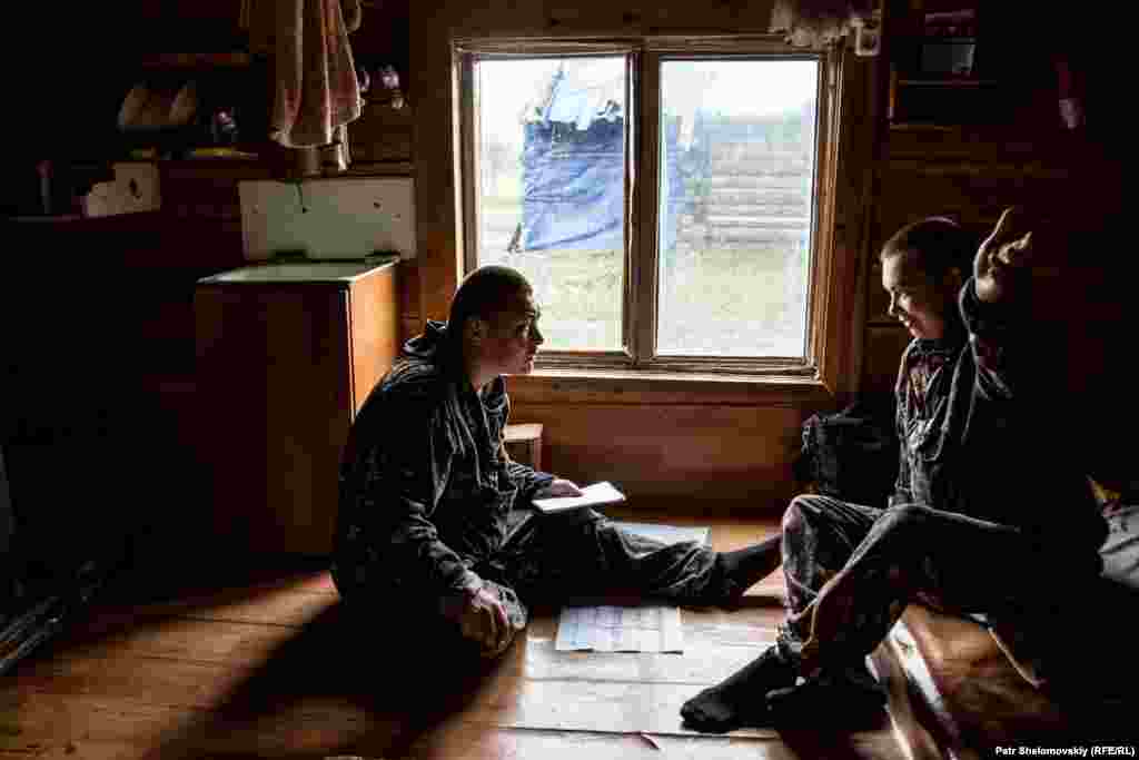 Anton and Dmitry discuss an upcoming government assessment of the land they use for herding. 