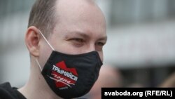 Belarusian blogger Eduard Palchys (file photo)