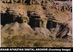 The Julfa cemetery photographed from Iran in 1976.