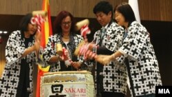 Официјално отворање на амбасадата на Јапонија во Македонија