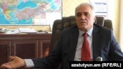 Armenia -Businessman Bagrat Darbinian speaks to RFE/RL, March 16, 2020.