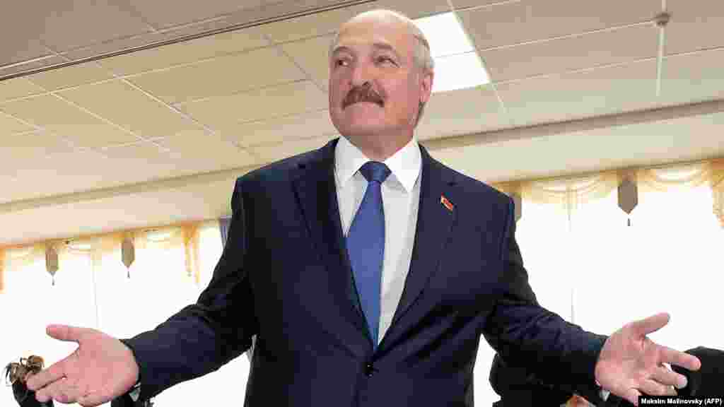 Бессменный пока президент Беларуси Александр Лукашенко
