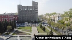 Площадь Ленина в городе Абакан (Иллюстративное фото)