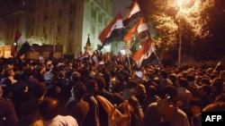 Pamje nga protestat në Kajro