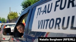Un protest anticorupție la Chișinău