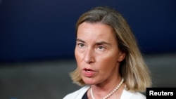 European Union foreign policy chief Federica Mogherini