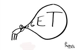 Desenul zilei de Dan Perjovschi