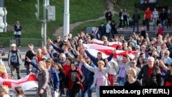 У Мінську та інших містах Білорусі 13 вересня відбувається «Марш героїв»