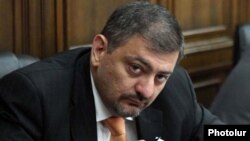 Armenia - Finance Minister Vache Gabrielian.