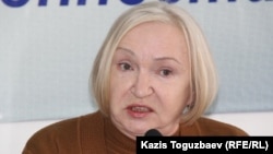 Президент прессозащитной организации «Адил соз» Тамара Калеева.