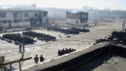 Краснокаменская колония после пожара. 18 апреля 2011 года