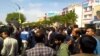 Hundreds of farmers demonstrated in the Iranian city of Isfahan enraged over the lack of water available to irrigate their fields. (UGC)