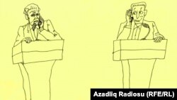 Rəşid Şərifin karikaturası