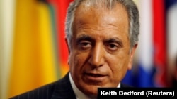 U.S. peace envoy for Afghanistan, Zalmay Khalilzad. (file photo)