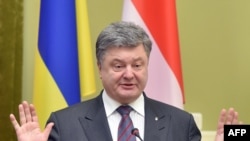 Президент Украины Петр Порошенко. 