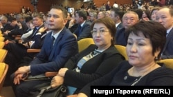 Алматы әкімінің есеп беру жиынына қатысушылар. Республика сарайы, 20 ақпан 2019 жыл.