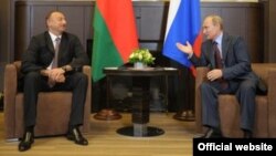 Встреча президентов России и Азербайджана в Сочи, 9 августа 2014 г.
