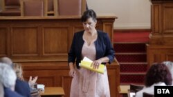 Председателят на парламентарната група на ГЕРБ Даниела Дариткова